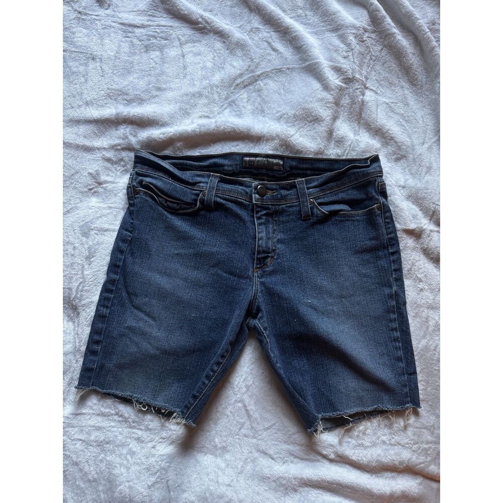 Vintage Y2K Joe's Jeans Womens 30 Denim Cutoff Bermuda Shorts Jorts Made USA